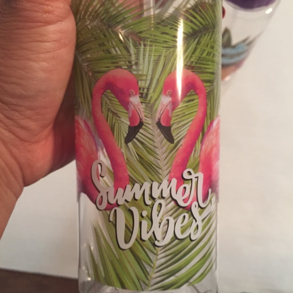 Summer water bottles with straw - NWT - Picture 6 of 8